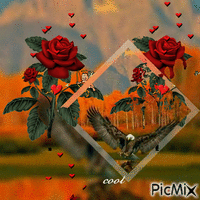 Heart and Love - Бесплатный анимированный гифка