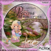 precious moments - GIF animé gratuit