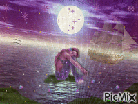 sirena♥ animovaný GIF