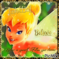 Tinkerbell - Ingyenes animált GIF