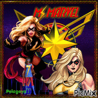 Ms. Marvel geanimeerde GIF