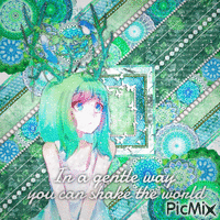 》┋In a gentle way you can shake the world┋《 - GIF animé gratuit