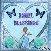 Angel Blessings - GIF animasi gratis
