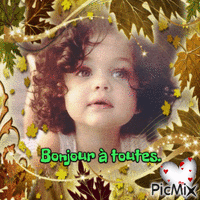 Bonjour - Δωρεάν κινούμενο GIF