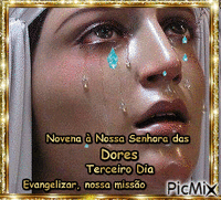 Nossa Senhora das Dores - Бесплатный анимированный гифка