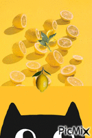 Amarillo limón Gif Animado