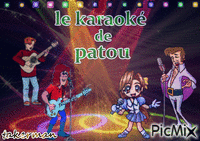 karaoké animuotas GIF