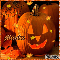 Marika Halloween - Ilmainen animoitu GIF