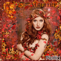 Autumn Beauty - GIF animé gratuit