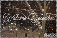 Welcome December - Gratis geanimeerde GIF