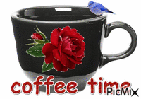 coffee time - GIF animasi gratis