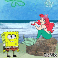 Spongebob and Ariel