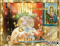 S. Lucia . анимирани ГИФ