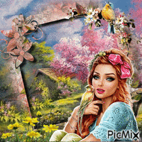 Spring is a wonderful time Animiertes GIF