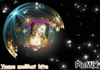 Jesus is God - Nemokamas animacinis gif