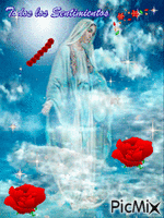 virgen inmaculada - Ingyenes animált GIF