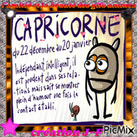 HOROSCOPE (capricorne) анимированный гифка