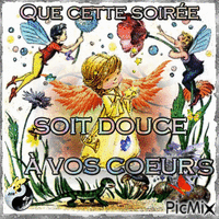 Douce Soirée 🌺🦋 - Бесплатни анимирани ГИФ