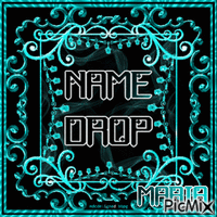 name drop animovaný GIF