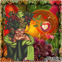 I Love Fruit # - GIF animé gratuit