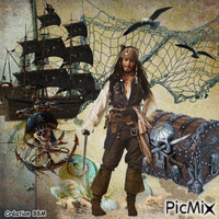 Pirate par BBM Animated GIF