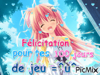 félicitation - Free animated GIF