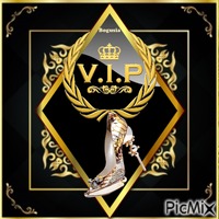 V.I.P - Gold Shoe Gif Animado