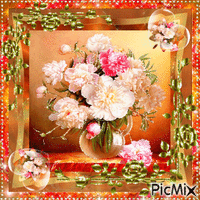 Art Peinture - Bouquet floral coloré