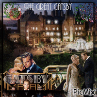 el castillo de Gatsby (película) GIF animé