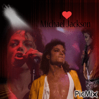 Michael Jackson. animasyonlu GIF
