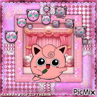 {Jigglypuff Singing a Song} 动画 GIF