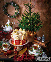 Christmas Cake & Tea