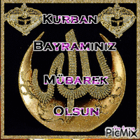 kurban bayrami - Бесплатный анимированный гифка