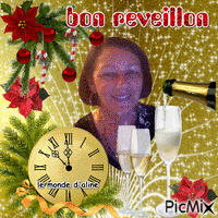 bon reveillon - Δωρεάν κινούμενο GIF