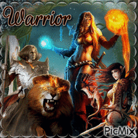 Warrior - Bezmaksas animēts GIF