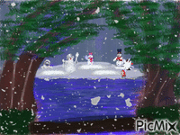 Snowy - GIF animado grátis