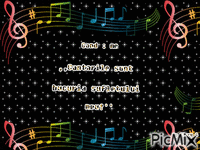 Cantarile sunt bucuria sufletului meu! - Darmowy animowany GIF