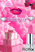 Pink lover's world - GIF animé gratuit