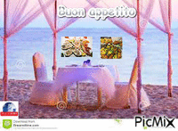 Buon appetito - GIF animé gratuit