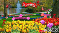 spring Άνοιξη - Бесплатный анимированный гифка
