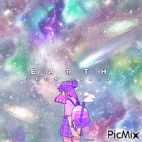 meu mundo, o meu universo - 免费动画 GIF