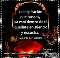 La inspiracion - Бесплатный анимированный гифка