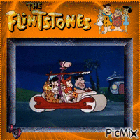 I Flintstones geanimeerde GIF