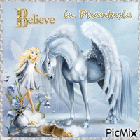 Believe in Phantasie анимирани ГИФ