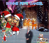BONNE FETE DANIEL - Безплатен анимиран GIF