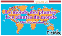 le monde des plantes - GIF animé gratuit