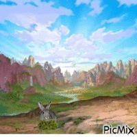 rabbit GIF animata