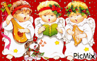 Felices Fiestas -Happy Holidays -Boas festas - Бесплатный анимированный гифка