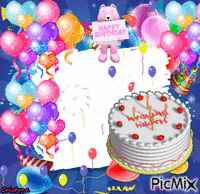Happy birthday! - Безплатен анимиран GIF