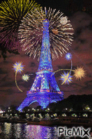Paris - GIF animasi gratis